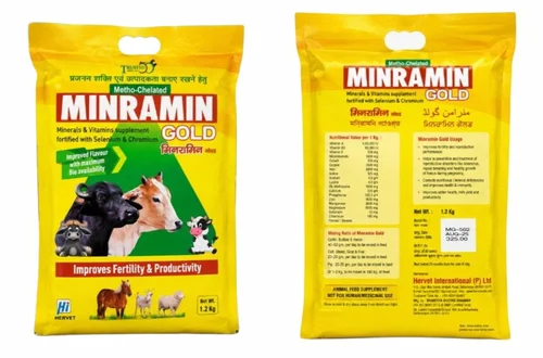 Minramin Gold Mineral Vitamin Veterinary Supplement Powder